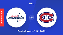 Washington Capitals - Montreal Canadiens: ONLINE prenos zo zápasu NHL.