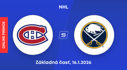 Buffalo Sabres - Montreal Canadiens: ONLINE prenos zo zápasu NHL.
