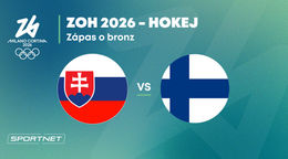 Fínsko - Slovensko: ONLINE prenos zo zápasu na ZOH Miláno 2026 dnes (hokej)