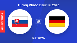 Slovensko vs. Nemecko: ONLINE prenos zo zápasu Turnaja Vlada Dzurillu hráčov do 18 rokov