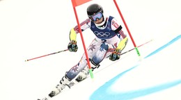 Norway's Atle Lie McGrath speeds down the course, during an alpine ski, men's giant slalom race, at the 2026 Winter Olympics, in Bormio, Italy, Saturday, Feb. 14, 2026. (AP Photo/Gabriele Facciotti)

- 2026 Winter Olympic Games;Winter Olympic games;Olympic games;Sports;Events;XXV Olympiad;Olympics 2026;Milan Cortina Olympics;Winter Olympics 2026;Milan Cortina Winter Olympics;2026 Milan Cortina Olympic Games;Olympics;Winter Games