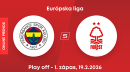 Fenerbahce Istanbul - Nottingham Forest: ONLINE prenos zo zápasu Európskej ligy.