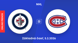 Winnipeg Jets - Montreal Canadiens: ONLINE prenos zo zápasu NHL.