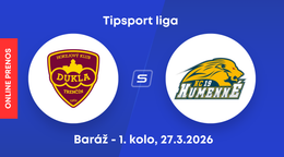 HK Dukla Trenčín - HC 19 Humenné: ONLINE prenos z 1. kola baráže o Tipsport ligu.