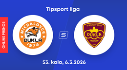 HK Dukla Michalovce - HK Dukla Trenčín: ONLINE prenos zo zápasu 53. kola Tipsport ligy.