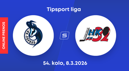 HK Poprad - Hk 32 Liptovský Mikuláš: ONLINE prenos zo zápasu 54. kola Tipsport ligy.