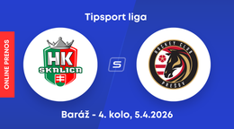 HK Skalica - HC Prešov: ONLINE prenos zo 4. kola baráže o Tipsport ligu.