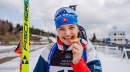 Michaela Straková získala zlatú medailu v šprinte kadetiek MS juniorov 2026.