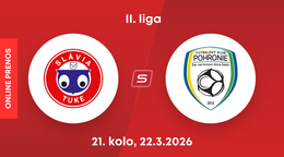 Slávia TU Košice - FK Pohronie: ONLINE prenos zo zápasu 21. kola II. ligy.