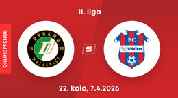 OFK Malženice - FC ViOn Zlaté Moravce: ONLINE prenos z dohrávky zápasu 22. kola II. ligy.