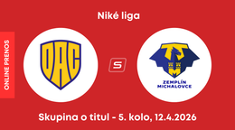 FC DAC Dunajská Streda - MFK Zemplín Michalovce: ONLINE prenos zo zápasu 5. kola skupiny o titul Niké ligy.