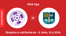 KFC Komárno - FC Košice: ONLINE prenos zo zápasu 5. kola skupiny o udržanie sa v Niké lige.