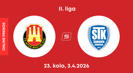 FK Inter Bratislava - FC ŠTK 1914 Šamorín: ONLINE prenos zo zápasu 23. kola II. ligy.