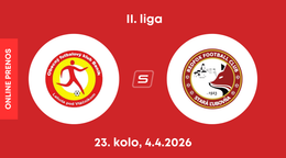 OFK Baník Lehota pod Vtáčnikom - Stará Ľubovňa Redfox Football Club: ONLINE prenos zo zápasu 23. kola II. ligy.