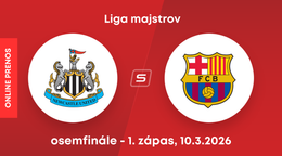 Newcastle United - FC Barcelona: ONLINE prenos zo zápasu osemfinále Ligy majstrov. 