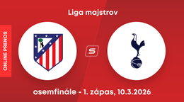 Atlético Madrid - Tottenham: ONLINE prenos zo zápasu osemfinále Ligy majstrov. 