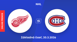 Detroit Red Wings - Montreal Canadiens: ONLINE prenos zo zápasu NHL.