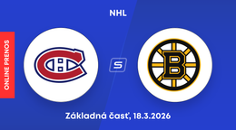 Montreal Canadiens - Boston Bruins: ONLINE prenos zo zápasu NHL.