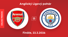 FC Arsenal - Manchester City: ONLIINE prenos z finále anglického Ligového pohára.