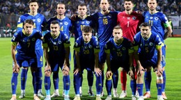 Reprezentácia Bosny a Hercegoviny pred barážovým zápasom s Talianskom.