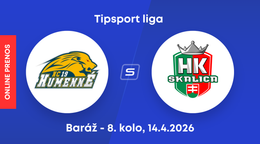 HC 19 Humenné - HK Skalica: ONLINE prenos z 8. kola baráže o Tipsport ligu.