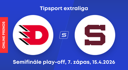 HC Dynamo Pardubice - HC Sparta Praha: ONLINE prenos zo siedmeho zápasu semifinále play-off Tipsport extraligy.