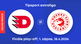 HC Dynamo Pardubice - HC Oceláři Třinec: ONLINE prenos z prvého zápasu finále play-off Tipsport extraligy.