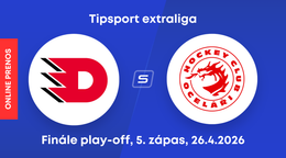 HC Dynamo Pardubice - HC Oceláři Třinec: ONLINE prenos z piateho zápasu finále play-off Tipsport extraligy.