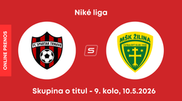 FC Spartak Trnava - MŠK Žilina: ONLINE prenos zo zápasu 9. kola skupiny o titul Niké ligy.