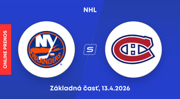 New York Islanders - Montreal Canadiens: ONLINE prenos zo zápasu NHL.