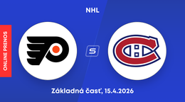 Philadelphia Flyers - Montreal Canadiens: ONLINE prenos zo zápasu NHL.