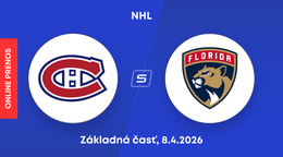 Montreal Canadiens - Florida Panthers: ONLINE prenos zo zápasu NHL.