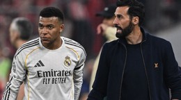 Kylian Mbappé a Alvaro Arbeloa