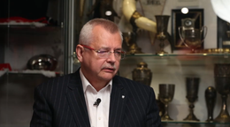 Predseda predstavenstva SK Slavia Praha Jaroslav Tvrdík.