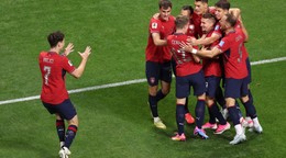 Czechia players celebrate after soring the opening goal during the World Cup Group A soccer match between Czechia and South Africa in Atlanta, Thursday, June 18, 2026. (AP Photo/Colin Hubbard)
- Canada26
- Canada2026
- FIFA
- Mexico26
- Mexico2026
- soccer
- USA26
- USA2026
- worldcup
- worldcup26
- WorldCup2026
- futbol
- Canada26
- Canada2026
- FIFA
- Mexico26
- Mexico2026
- soccer
- USA26
- USA2026
- worldcup
- worldcup26
- WorldCup2026
- futbol