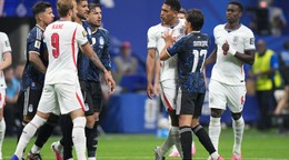 Argentina's Giuliano Simeone (17) pushes England's Jude Bellingham (10) during the World Cup semifinal soccer match between England and Argentina in Atlanta, Wednesday, July 15, 2026. (AP Photo/Jacob Kupferman)
- Canada26
- Canada2026
- FIFA
- Mexico26
- Mexico2026
- soccer
- USA26
- USA2026
- worldcup
- worldcup26
- WorldCup2026
- futbol
- Canada26
- Canada2026
- FIFA
- Mexico26
- Mexico2026
- soccer
- USA26
- USA2026
- worldcup
- worldcup26
- WorldCup2026
- futbol