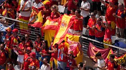 Spain supporters cheer before the World Cup final soccer match between Spain and Argentina in East Rutherford, N.J., near New York, Sunday, July 19, 2026. (AP Photo/Matt Slocum)
- Canada26
- Canada2026
- FIFA
- Mexico26
- Mexico2026
- soccer
- USA26
- USA2026
- worldcup
- worldcup26
- WorldCup2026
- futbol
- Canada26
- Canada2026
- FIFA
- Mexico26
- Mexico2026
- soccer
- USA26
- USA2026
- worldcup
- worldcup26
- WorldCup2026
- futbol