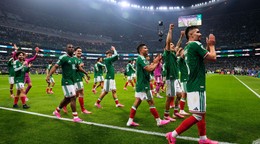 Mexico players celebrate their team victory at the end of the World Cup round of 32 soccer match between Mexico and Ecuador in Mexico City, Tuesday, June 30, 2026. (AP Photo/Eduardo Verdugo)
- Canada26
- Canada2026
- FIFA
- Mexico26
- Mexico2026
- soccer
- USA26
- USA2026
- worldcup
- worldcup26
- WorldCup2026
- futbol
- Canada26
- Canada2026
- FIFA
- Mexico26
- Mexico2026
- soccer
- USA26
- USA2026
- worldcup
- worldcup26
- WorldCup2026
- futbol