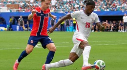 England's Noni Madueke, front, controls a ball chased by Norway's Andreas Schjelderup during the World Cup quarterfinal soccer match in Miami Gardens, Fla., Saturday, July 11, 2026. (AP Photo/Lynne Sladky)
- Canada26
- Canada2026
- FIFA
- Mexico26
- Mexico2026
- soccer
- USA26
- USA2026
- worldcup
- worldcup26
- WorldCup2026
- futbol
- Canada26
- Canada2026
- FIFA
- Mexico26
- Mexico2026
- soccer
- USA26
- USA2026
- worldcup
- worldcup26
- WorldCup2026
- futbol