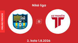 FC Košice - AS Trenčín: ONLINE prenos zo zápasu 2. kola Niké ligy.