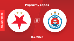 Sk Slavia Praha - ŠK Slovan Bratislava: Online prenos z prípravného zápasu.