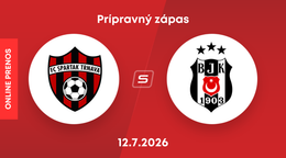 Spartak Trnava - Besiktas Instanbul: Online prenos z prípravného zápasu.