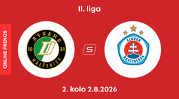 OFK Malženice - ŠK Slovan Bratislava B: ONLINE prenos zo zápasu 2. kola II. ligy.