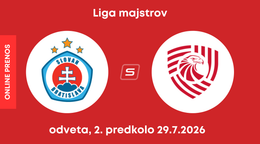 ŠK Slovan Bratislava - Iberia 1999 Tbilisi: ONLINE prenos z odvetného zápasu 2. predkola Ligy majstrov.