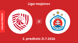 Iberia 1999 Tbilisi - ŠK Slovan Bratislava: Online prenos zo zápasu 2. predkola Ligy majstrov.