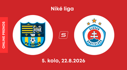 FC Košice - ŠK Slovan Bratislava: ONLINE prenos zo zápasu 5. kola Niké ligy.