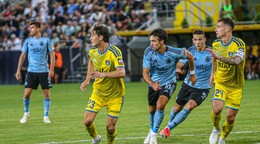 Momentka zo zápasu FC Košice - Slovan Bratislava.