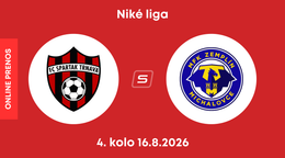 FC Spartak Trnava - MFK Zemplín Michalovce: ONLINE prenos zo zápasu 4. kola Niké ligy.