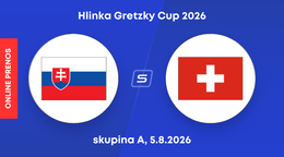 Slovensko U18 vs. Švajčiarsko U18: ONLINE prenos z turnaja Hlinka Gretzky Cup 2026.
