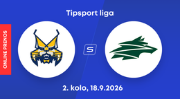 HK Spišská Nová Ves - Vlci Žilina: ONLINE prenos zo zápasu 2. kola Tipsport ligy.